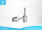 Adaptadores hidráulicos masculinos de la manguera de BSPT cono Seat ISO7-PT de 60 grados por la máquina del CNC