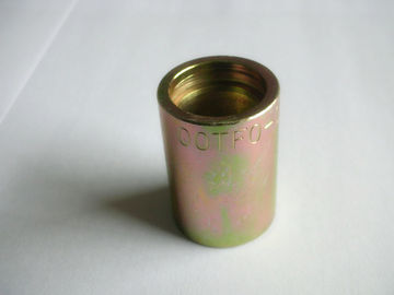 Manguera de FERRULE amarilla de acero de SAE Hydraulic Fittings Ferrule For, manga hidráulica de la manguera